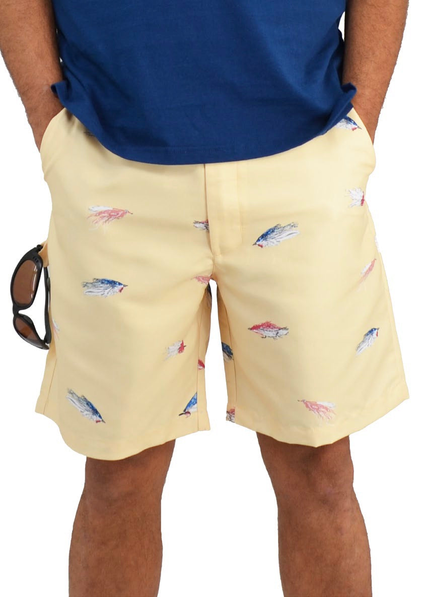 Bermuda Styles Short with allover Fish