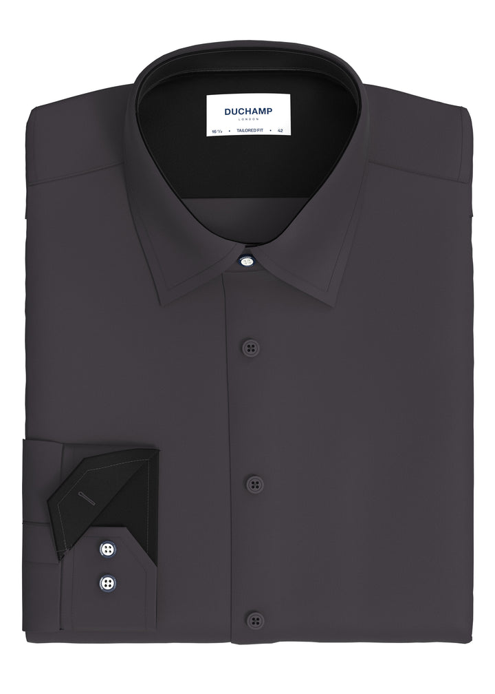 Duchamp London Solid Dress Shirt