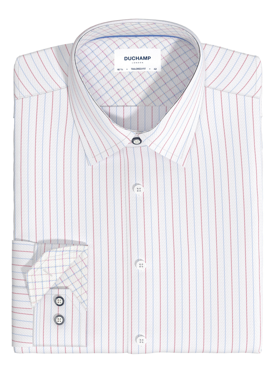 Duchamp London Pinstripe Dress Shirt 15.5 Duchamp London Pinstripe Dress Shirt 15.5