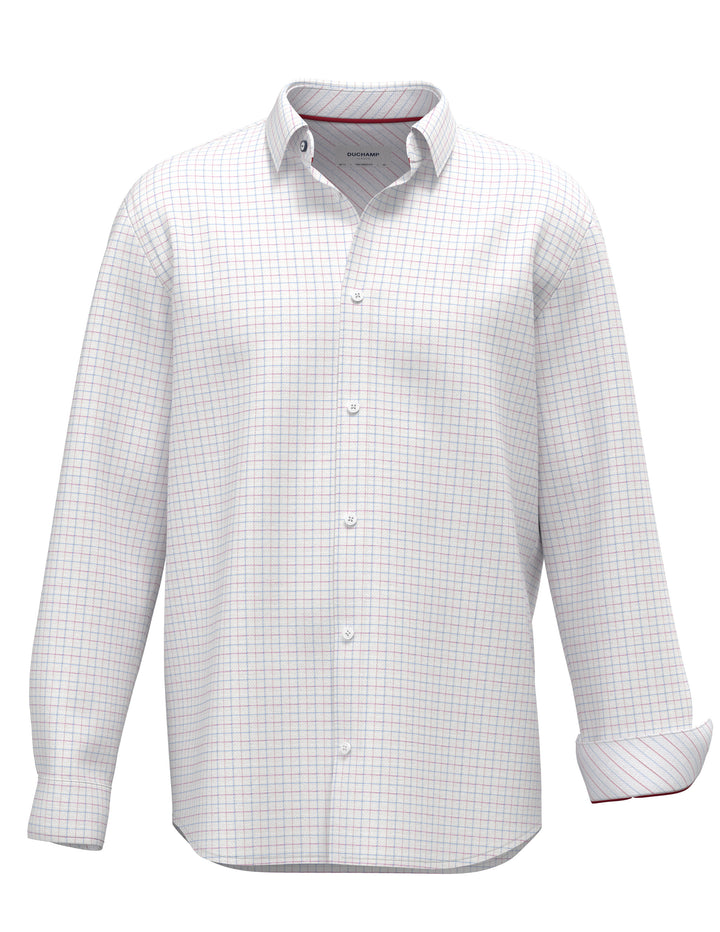 Duchamp London Check Dress Shirt