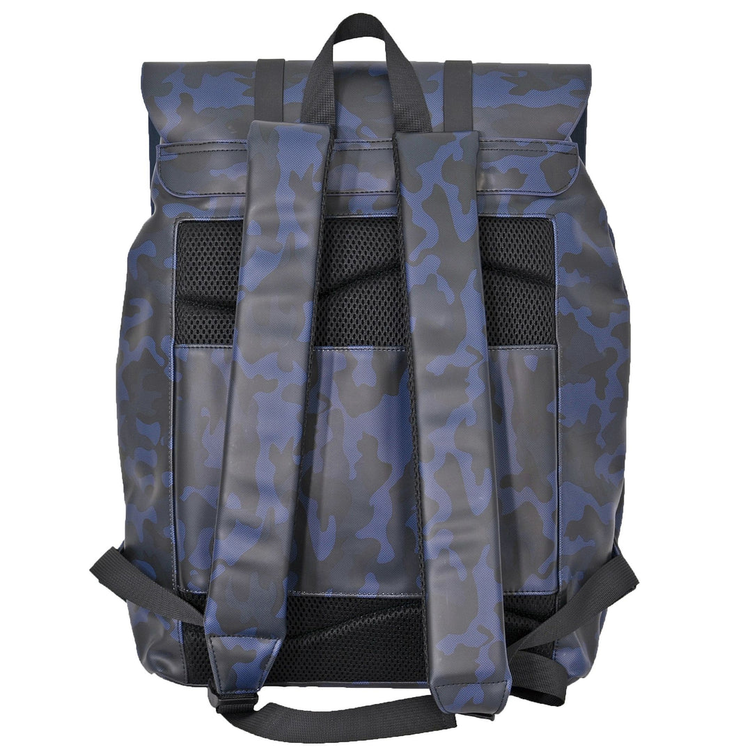 Duchamp Rubberized Camo Flapover Backpack